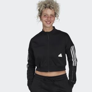 Brand New Adidas CROPPED TRACK TOP Jacket